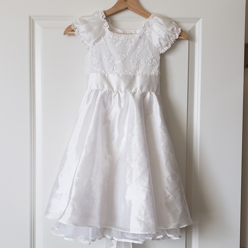Girls wedding or baptism dress